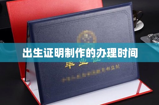 太白出生证明制作的办理时间