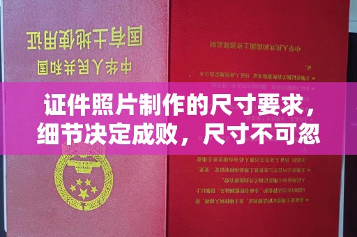 太白证件照片制作的尺寸要求，细节决定成败，尺寸不可忽视
