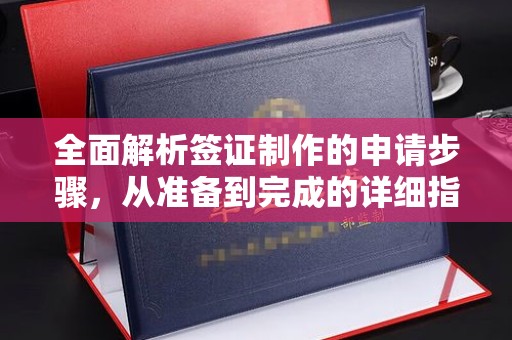 太白全面解析签证制作的申请步骤，从准备到完成的详细指南