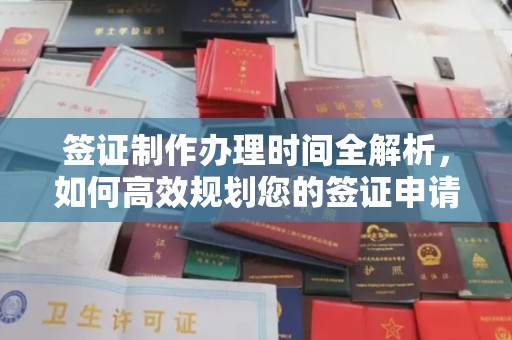 太白签证制作办理时间全解析，如何高效规划您的签证申请流程